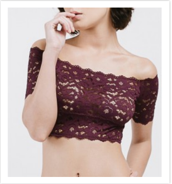 Lingerie Liv Maroon Top