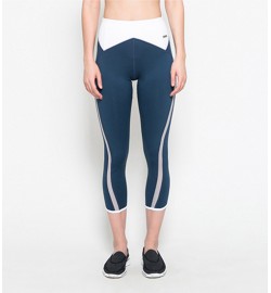 raquellingerie ACTIVEWEAR Sports Pants Athena Blue Capri Pants