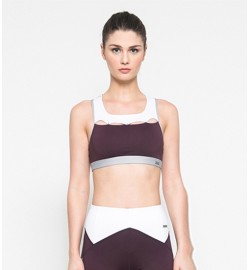 raquellingerie ACTIVEWEAR Sports Bra Averie Maroon Sport Bra