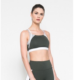 raquellingerie ACTIVEWEAR Sports Bra Estelle Green Sport Bra