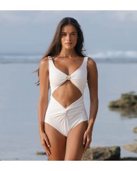 Elba Swimsuit White