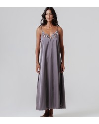 Hannah Long Dress Grey