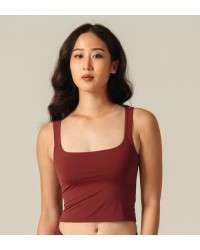 Long Island Top Maroon