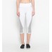 raquellingerie ACTIVEWEAR Sports Pants Sienna White Capri Pants