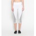 raquellingerie ACTIVEWEAR Sports Pants Sienna White Capri Pants