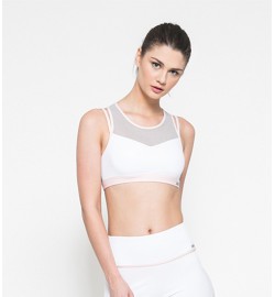 raquellingerie ACTIVEWEAR Sports Bra Sienna White Sport Bra