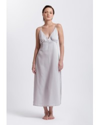 Scarlet Long Dress Light Grey