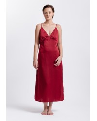 Scarlet Long Dress Red
