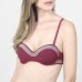 Raquel BRAS Strapless Darcy Maroon